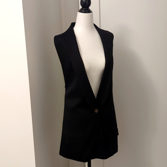 Thomas Wylde Jackets & Blazers - Thomas Wylde Los Angeles Black Vest